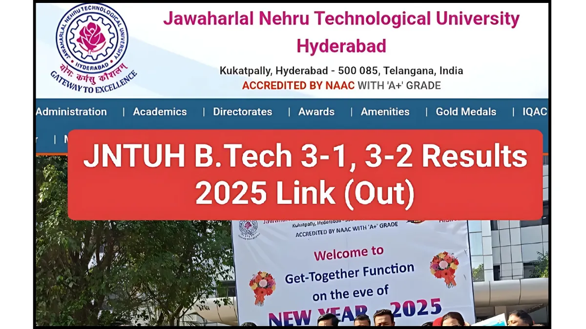 JNTUH Results 2025