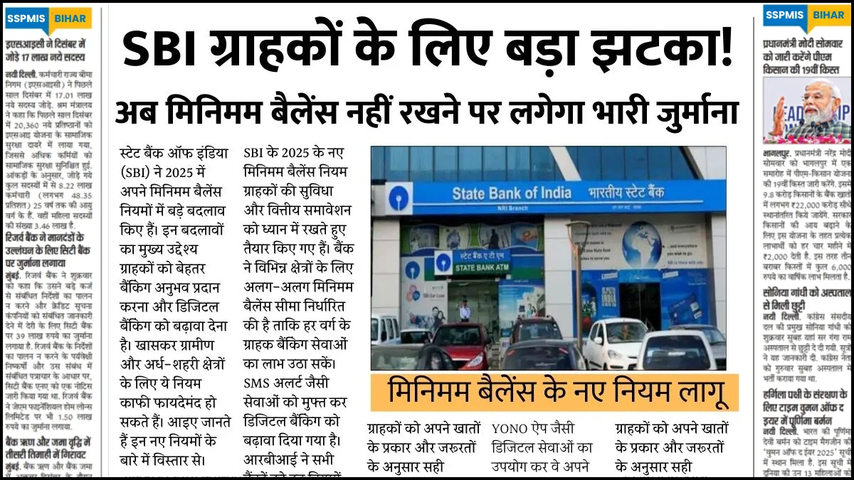 SBI Bank New Update 2025